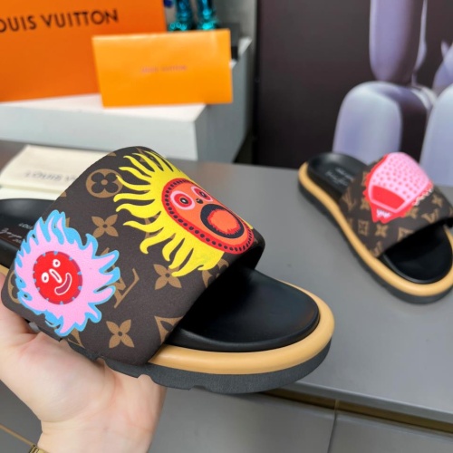 Replica Louis Vuitton Slippers For Women #1196966 $72.00 USD for Wholesale