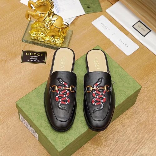 Replica Gucci Slippers For Men #1196982 $68.00 USD for Wholesale