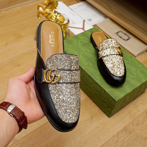 Replica Gucci Slippers For Men #1196995 $68.00 USD for Wholesale