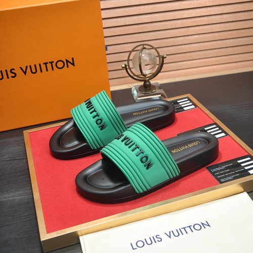 Louis Vuitton Slippers For Men #1197119 $56.00 USD, Wholesale Replica Louis Vuitton Slippers