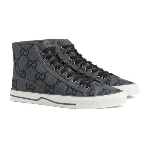 Gucci High Tops Shoes For Men #1197127 $76.00 USD, Wholesale Replica Gucci High Tops Shoes