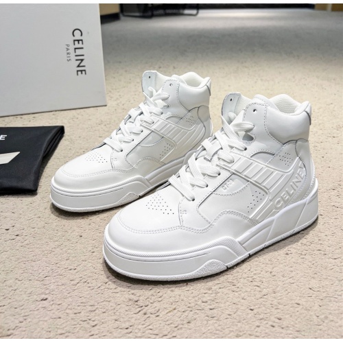 Celine High Top Shoes For Men #1197152 $98.00 USD, Wholesale Replica Celine High Top Shoes