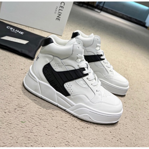 Replica Celine High Top Shoes For Women #1197155 $98.00 USD for Wholesale