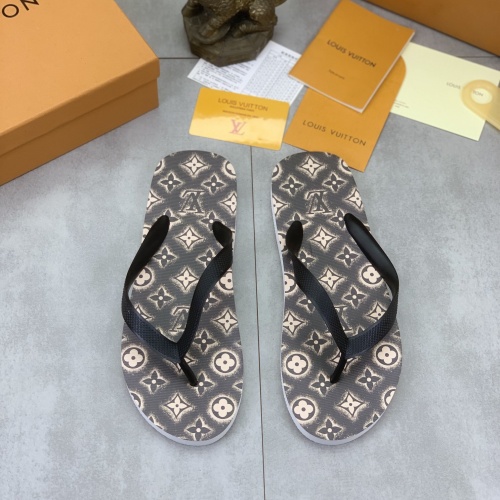 Louis Vuitton Slippers For Men #1197367 $45.00 USD, Wholesale Replica Louis Vuitton Slippers