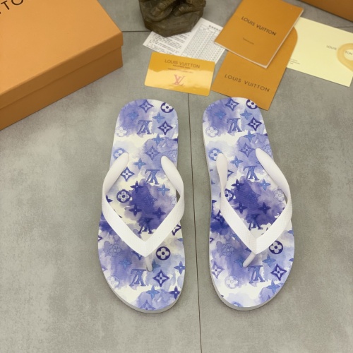 Louis Vuitton Slippers For Men #1197371 $45.00 USD, Wholesale Replica Louis Vuitton Slippers