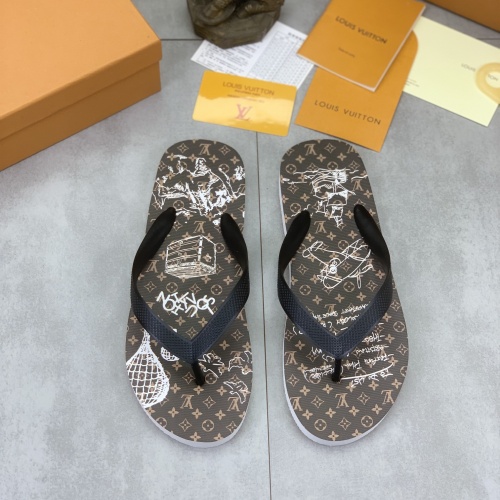 Louis Vuitton Slippers For Men #1197383 $45.00 USD, Wholesale Replica Louis Vuitton Slippers