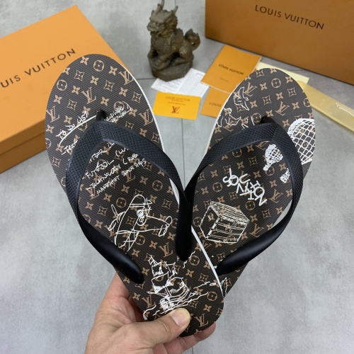 Replica Louis Vuitton Slippers For Men #1197383 $45.00 USD for Wholesale