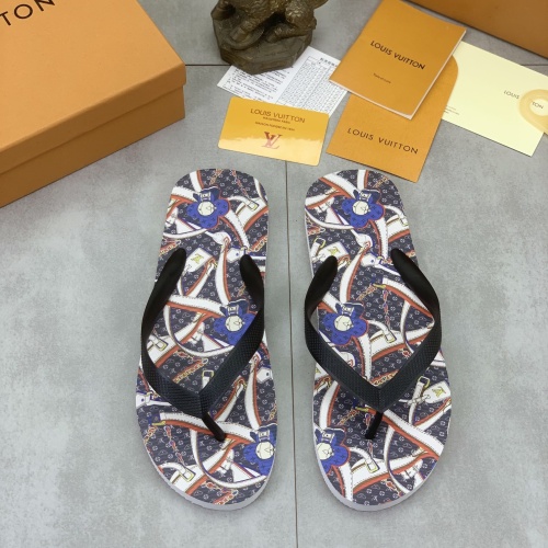 Louis Vuitton Slippers For Men #1197385 $45.00 USD, Wholesale Replica Louis Vuitton Slippers