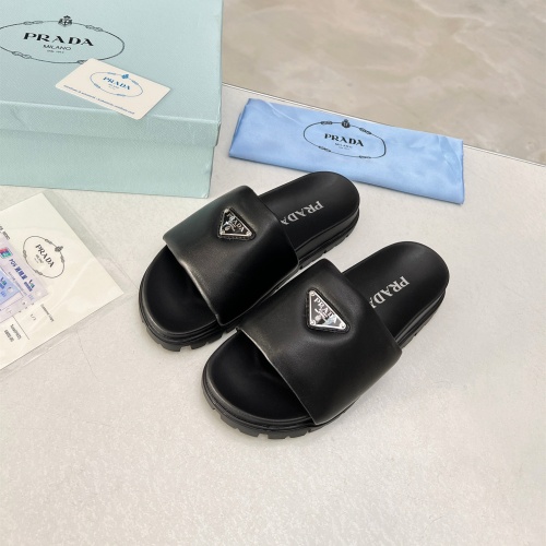 Prada Slippers For Women #1197536 $82.00 USD, Wholesale Replica Prada Slippers