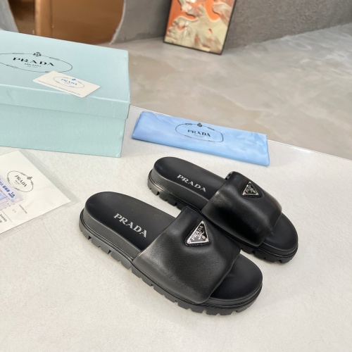 Replica Prada Slippers For Women #1197536 $82.00 USD for Wholesale