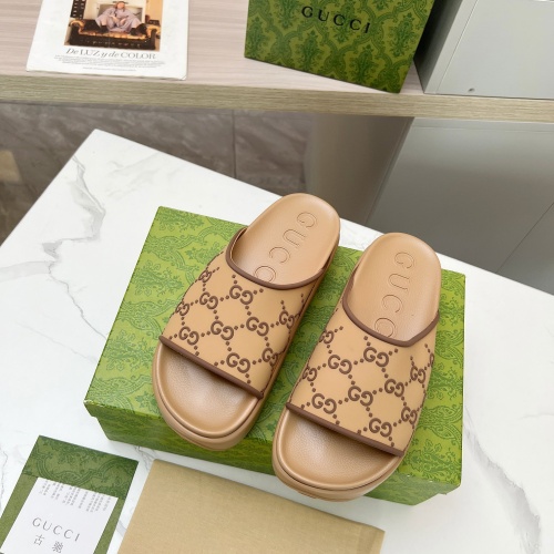 Replica Gucci Slippers For Women #1197538 $76.00 USD for Wholesale