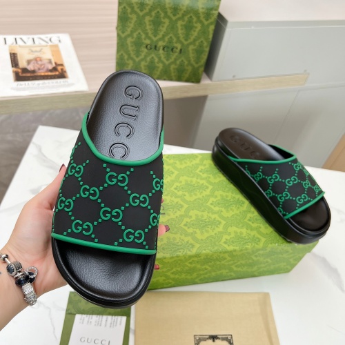 Replica Gucci Slippers For Women #1197540 $76.00 USD for Wholesale