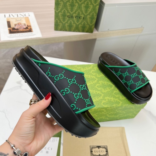 Replica Gucci Slippers For Women #1197540 $76.00 USD for Wholesale