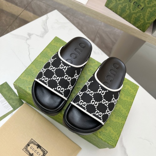 Replica Gucci Slippers For Women #1197541 $76.00 USD for Wholesale