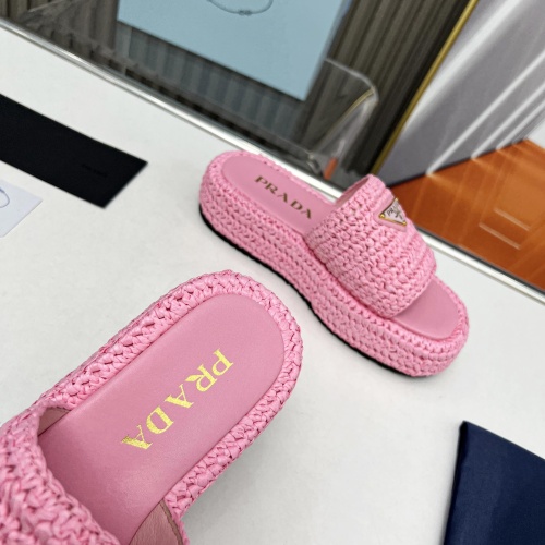 Replica Prada Slippers For Women #1197546 $96.00 USD for Wholesale