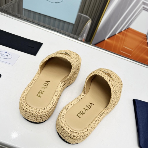 Replica Prada Slippers For Women #1197547 $96.00 USD for Wholesale