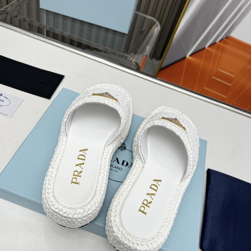 Replica Prada Slippers For Women #1197549 $96.00 USD for Wholesale