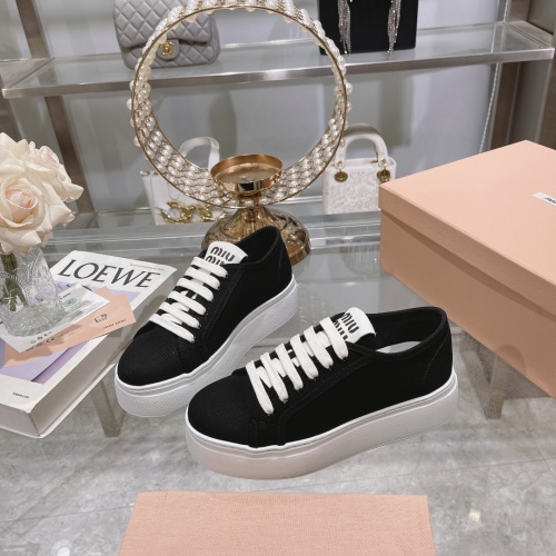 MIU MIU Casual Shoes For Women #1197556 $100.00 USD, Wholesale Replica MIU MIU Casual Shoes