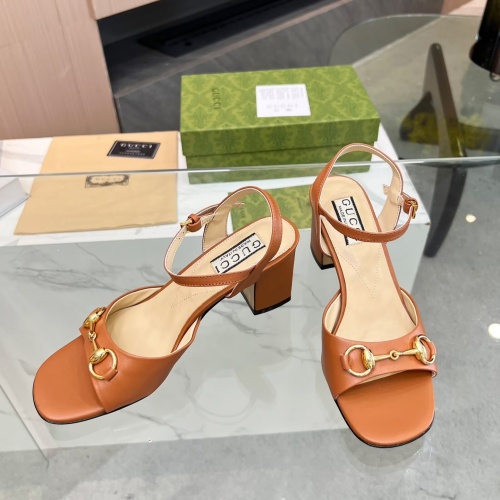 Replica Gucci Sandal For Women #1197561 $96.00 USD for Wholesale