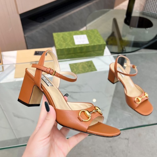 Replica Gucci Sandal For Women #1197561 $96.00 USD for Wholesale