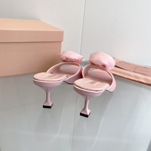 Replica MIU MIU Slippers For Women #1197565 $98.00 USD for Wholesale