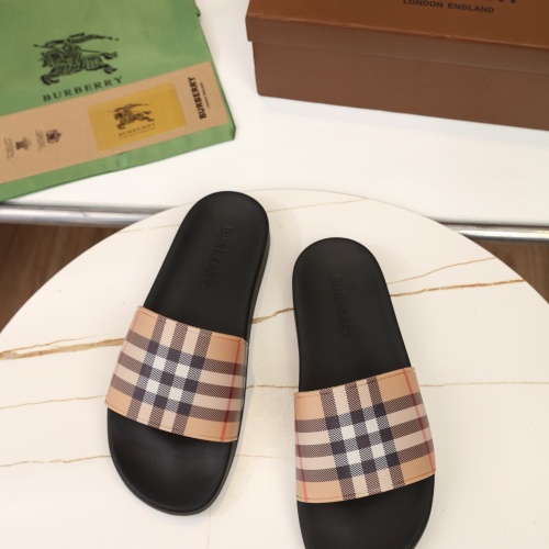 Replica Burberry Slippers For Men #1197585 $48.00 USD for Wholesale