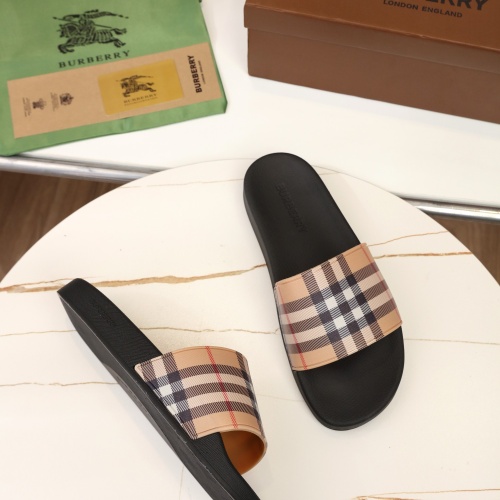 Replica Burberry Slippers For Men #1197585 $48.00 USD for Wholesale