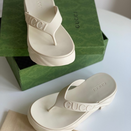 Replica Gucci Slippers For Women #1197586 $72.00 USD for Wholesale