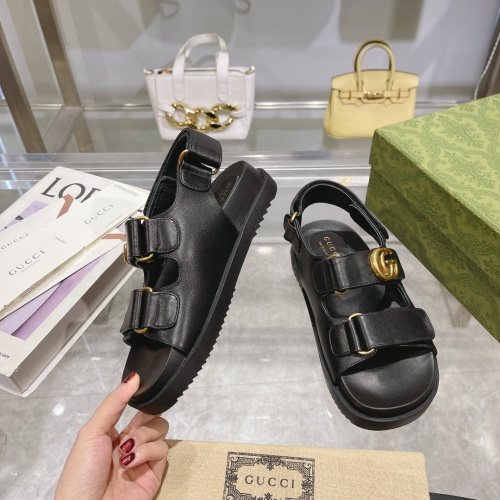 Replica Gucci Sandal For Women #1197595 $96.00 USD for Wholesale