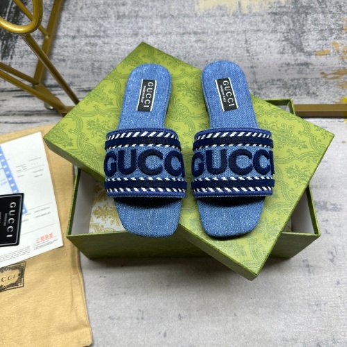 Gucci Slippers For Women #1197626 $85.00 USD, Wholesale Replica Gucci Slippers