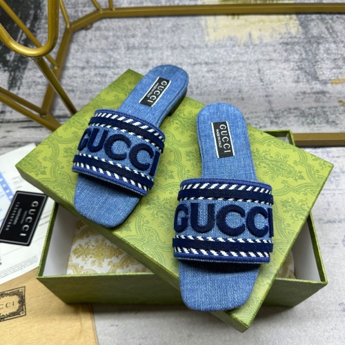 Replica Gucci Slippers For Women #1197626 $85.00 USD for Wholesale