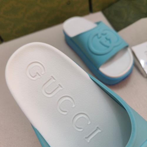 Replica Gucci Slippers For Women #1197637 $56.00 USD for Wholesale