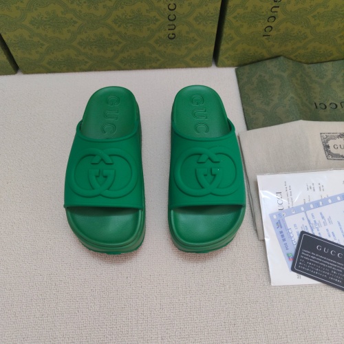 Replica Gucci Slippers For Women #1197641 $56.00 USD for Wholesale