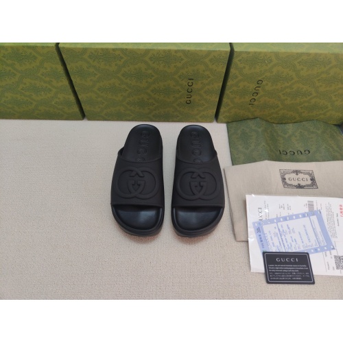 Replica Gucci Slippers For Women #1197642 $56.00 USD for Wholesale