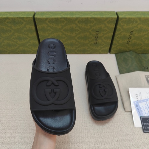 Replica Gucci Slippers For Women #1197642 $56.00 USD for Wholesale