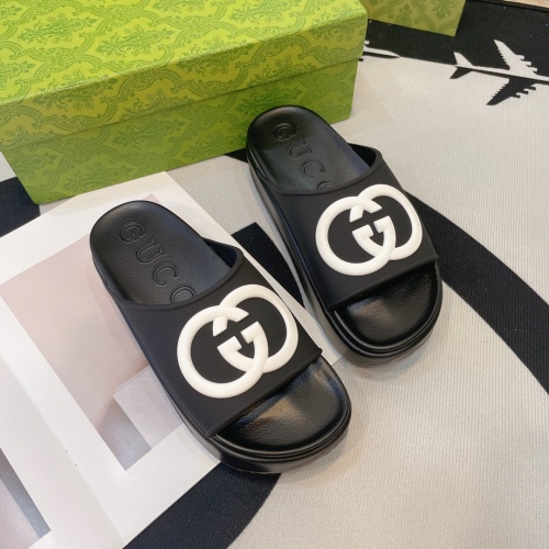 Replica Gucci Slippers For Women #1197672 $60.00 USD for Wholesale