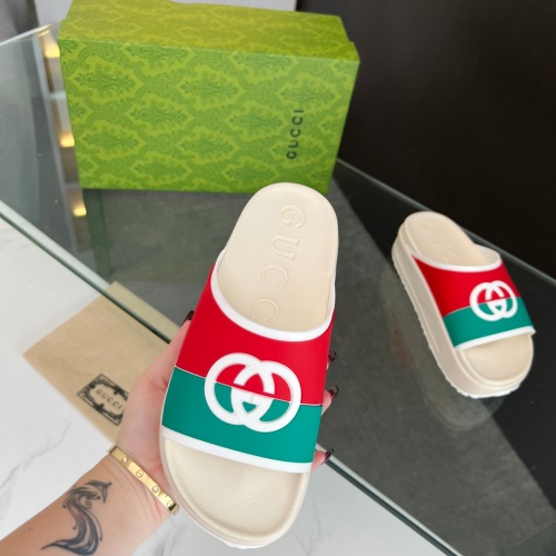 Replica Gucci Slippers For Women #1197675 $60.00 USD for Wholesale