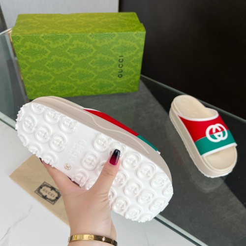 Replica Gucci Slippers For Women #1197675 $60.00 USD for Wholesale