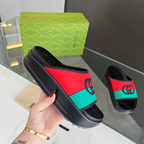 Replica Gucci Slippers For Women #1197676 $60.00 USD for Wholesale