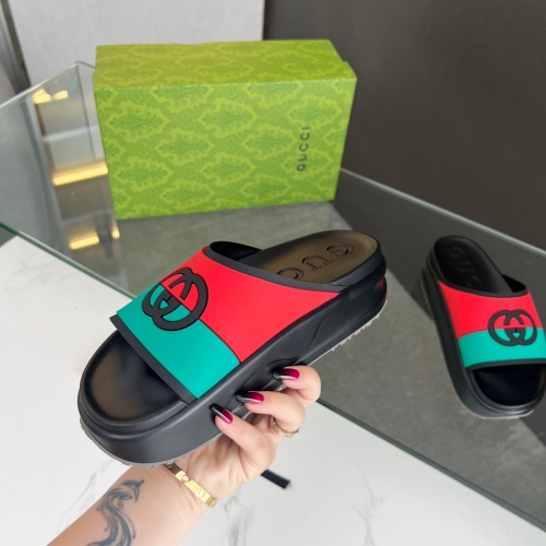 Replica Gucci Slippers For Women #1197676 $60.00 USD for Wholesale