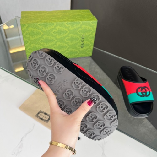 Replica Gucci Slippers For Women #1197676 $60.00 USD for Wholesale