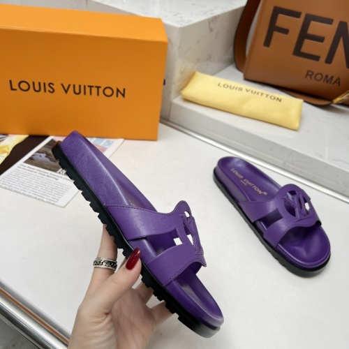 Replica Louis Vuitton Slippers For Women #1197708 $76.00 USD for Wholesale