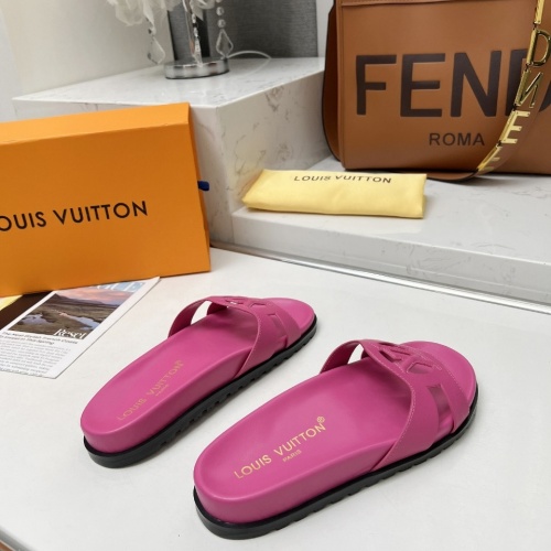 Replica Louis Vuitton Slippers For Women #1197711 $76.00 USD for Wholesale