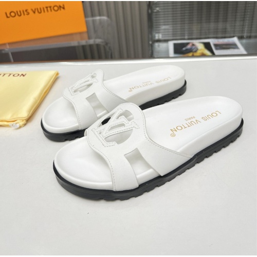 Louis Vuitton Slippers For Women #1197715 $76.00 USD, Wholesale Replica Louis Vuitton Slippers