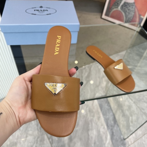 Replica Prada Slippers For Women #1197721 $68.00 USD for Wholesale