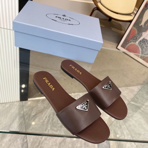 Replica Prada Slippers For Women #1197722 $68.00 USD for Wholesale