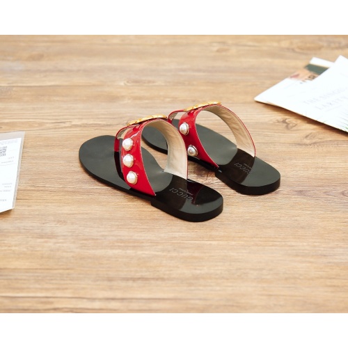 Replica Gucci Slippers For Women #1197738 $60.00 USD for Wholesale