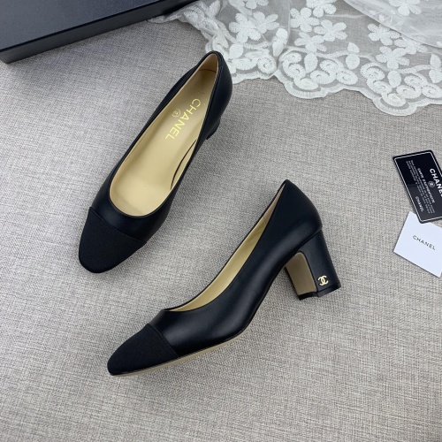 Chanel High-Heeled Shoes For Women #1197748 $88.00 USD, Wholesale Replica Chanel High-Heeled Shoes