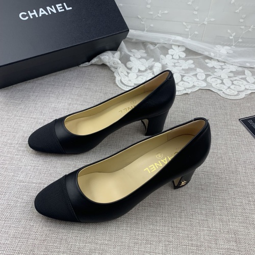 Replica Chanel High-Heeled Shoes For Women #1197748 $88.00 USD for Wholesale