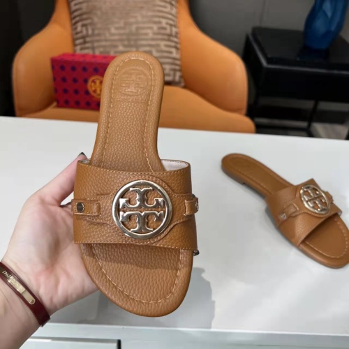 Replica Tory Burch TB Slippers For Women #1197760 $48.00 USD for Wholesale